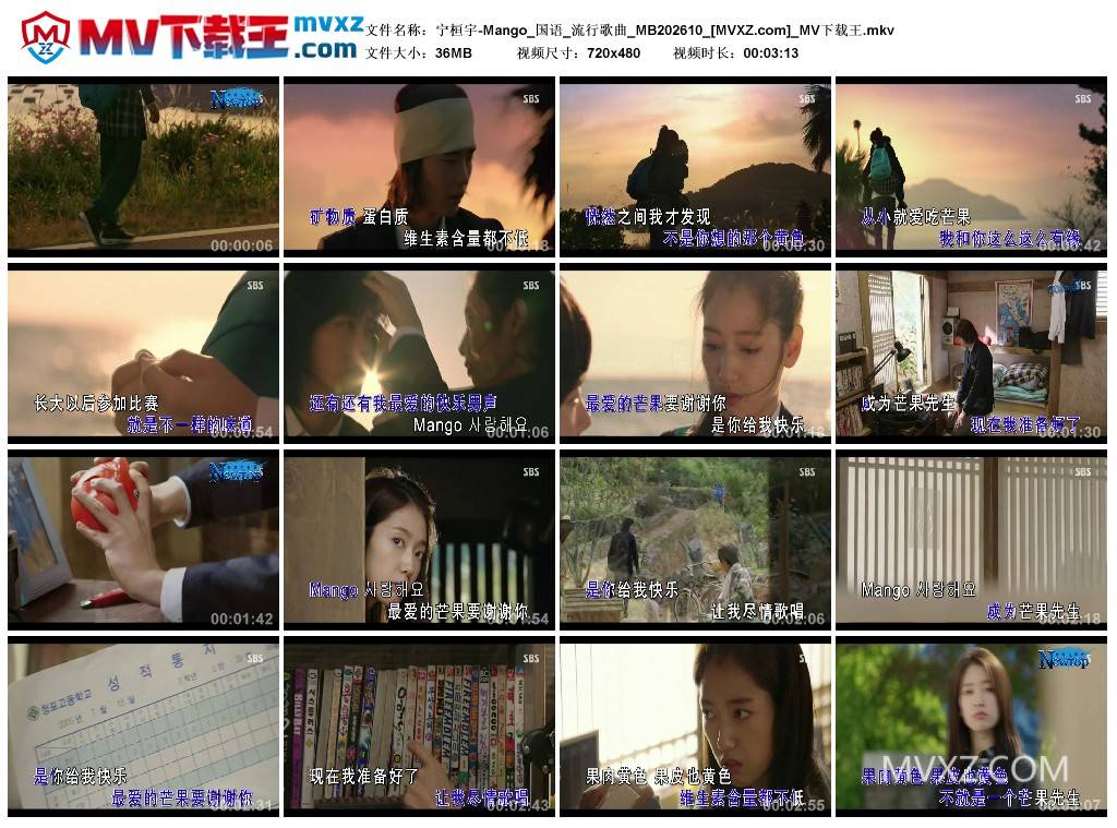 宁桓宇-Mango_国语_流行歌曲_MB202610